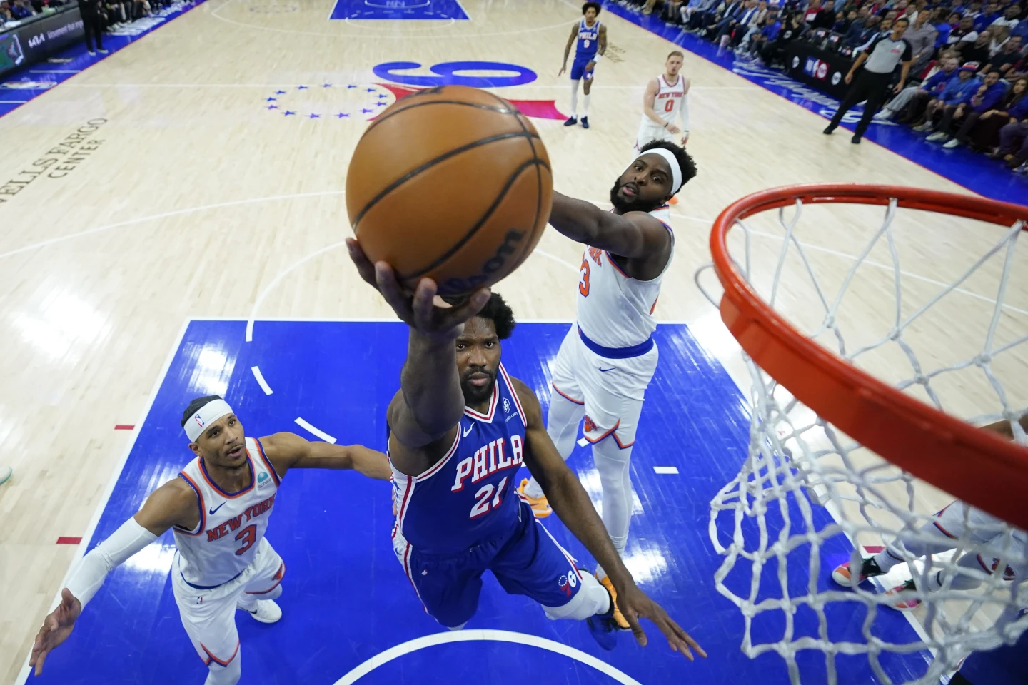 Embiid's 50-Point Outburst Guides 76ers to Victory Over Knicks, Narrowing Series Gap to 2-1 - Seasports