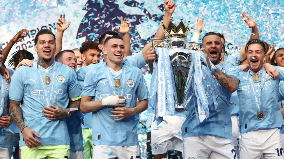 Manchester City Clinches Fourth Consecutive Premier League Title - Seasports