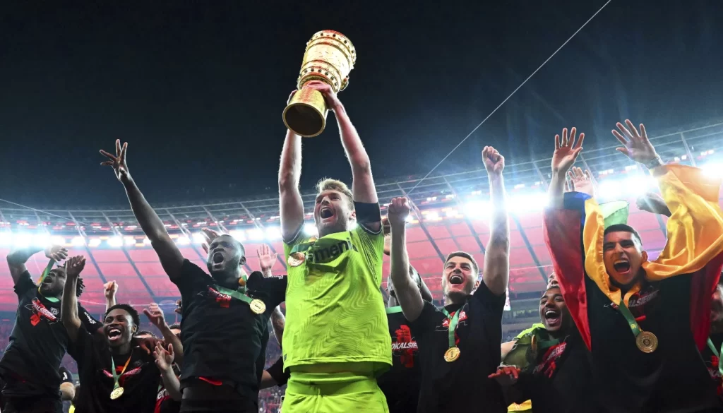 Bayer Leverkusen Clinches German Cup, Completes Unbeaten Domestic Double - Seasports