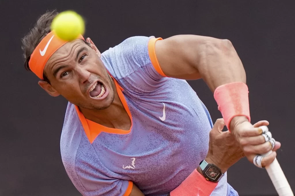 Nadal Comes from Behind to Win Opening Round at Italian Open - Seasports