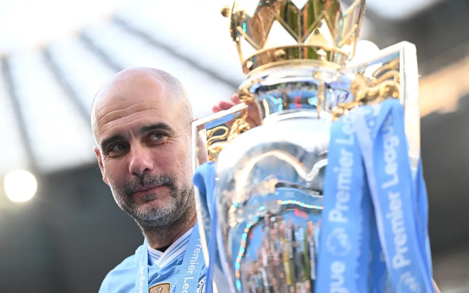 Pep Guardiola Hints at Possible Manchester City Exit Following Fourth Consecutive Premier League Title Win - Seasports