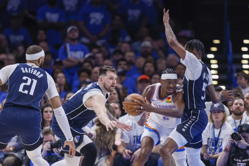 Gilgeous-Alexander Leads Thunder to Victory Over Mavericks in Game 1 of Western Conference Semifinals - Seasports