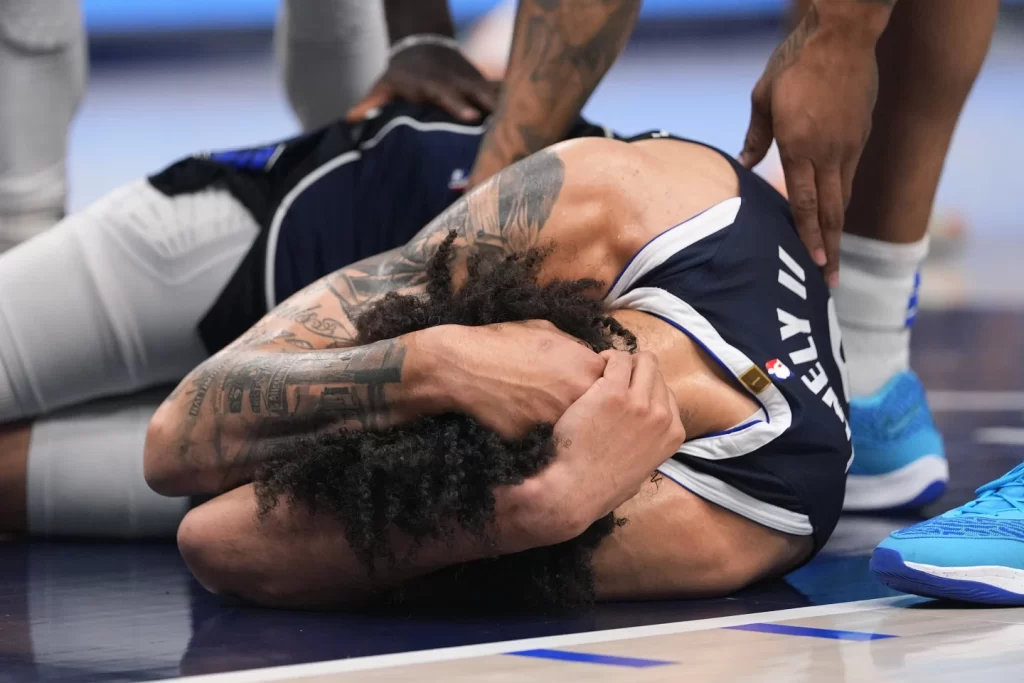 Mavericks' Lively Exits Game 3 with Neck Sprain Following Collision - Seasports