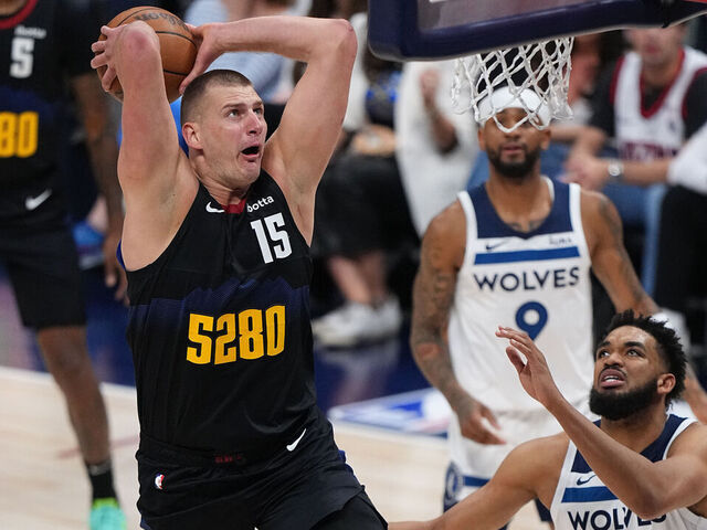 Jokic's 40-Point Performance Propels Nuggets to 112-97 Victory over Timberwolves, Seizing 3-2 Series Lead - Seasports