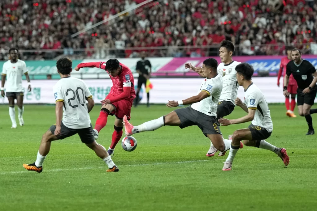 China's World Cup hopes alive despite 1-0 loss to South Korea; Thailand, India miss out - Seasports