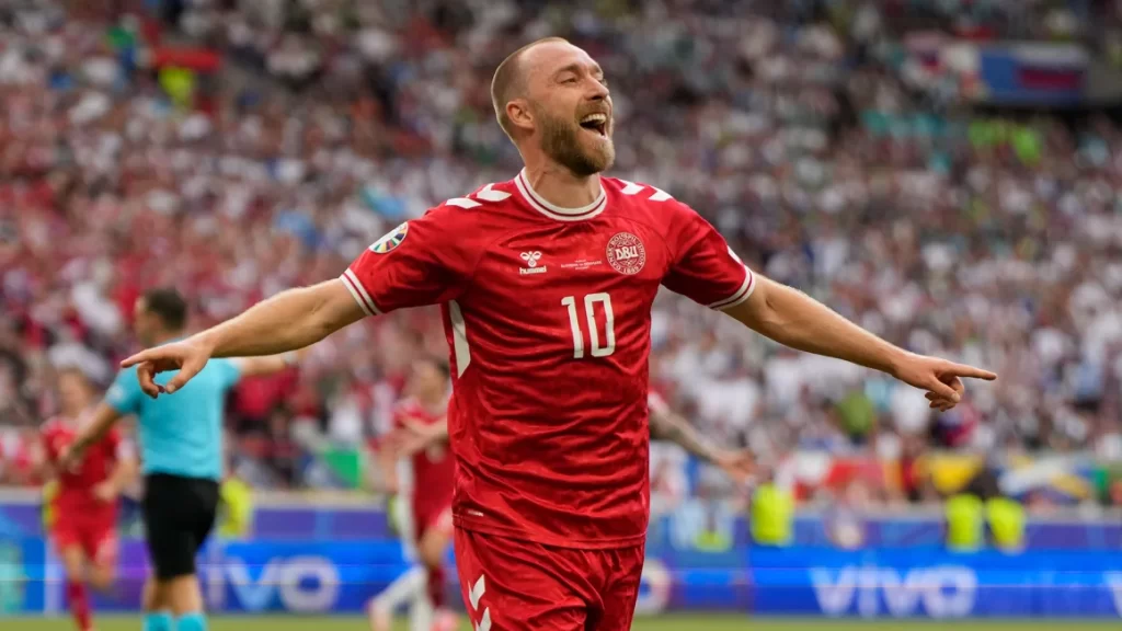 Euro 2024: Eriksen Scores Opener Three Years Post-Cardiac Arrest - Seasports