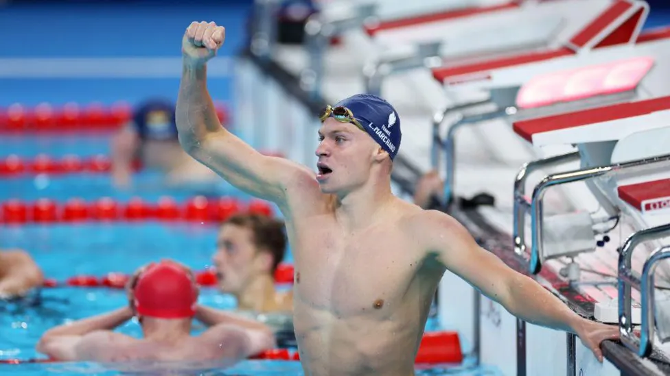 France's Marchand Wins 400m Medley Gold with Olympic Record - Seasports