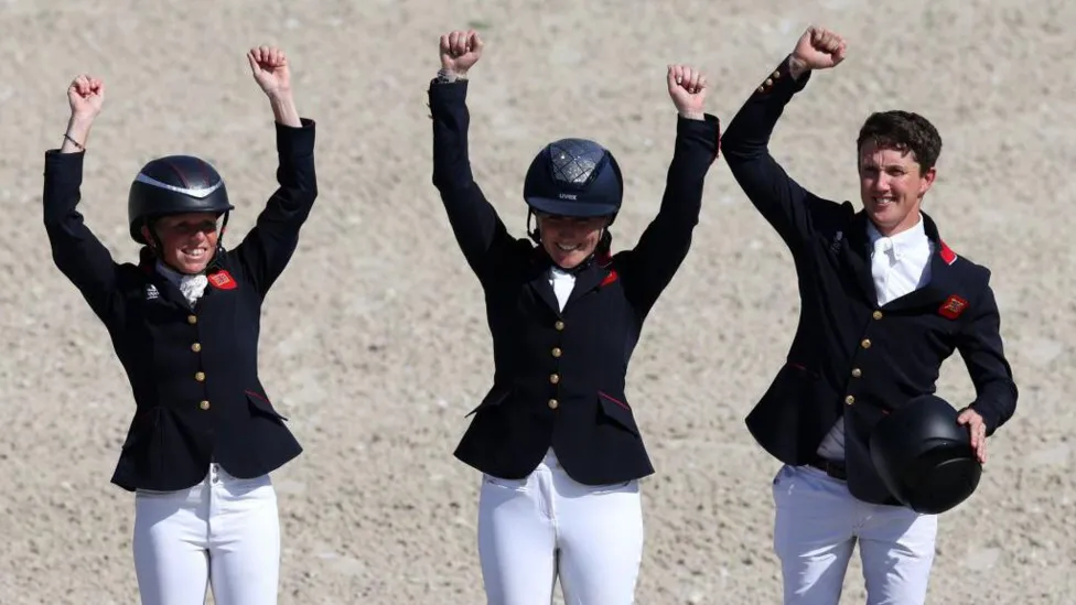 GB Wins First Gold at Paris Games in Team Eventing - Seasports