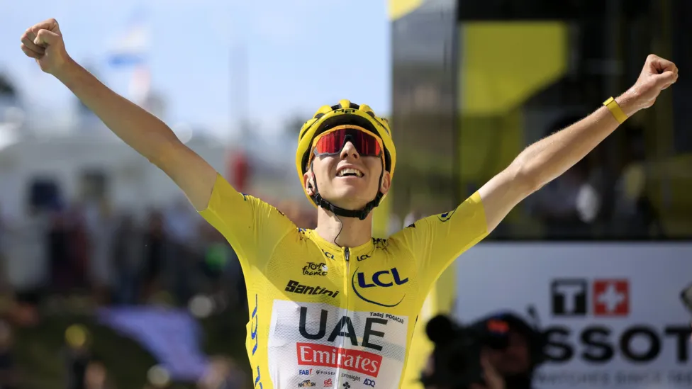 Pogacar Dominates Stage 15, Extends Tour de France Lead - Seasports