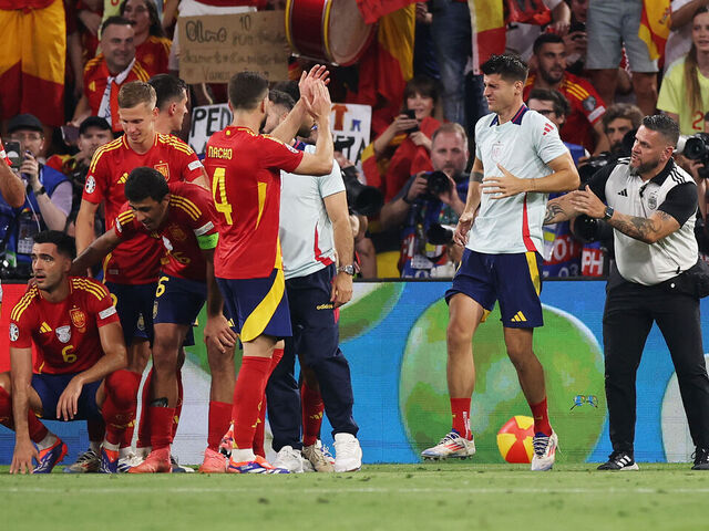 Morata Injured in Collision with Security Guard After Spain's Victory Over France - Seasports