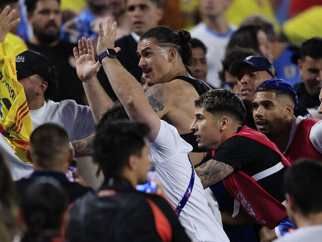 Uruguay Players Confront Colombia Fans in Post-Match Stadium Brawl - Seasports