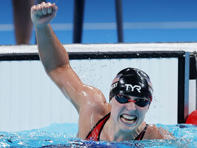 Ledecky Wins 1,500m Free for Record-Tying 8th Gold - Seasports