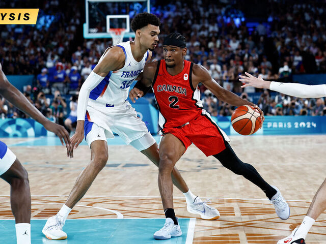 Host Nation France Eliminates Canada in Olympic Men's Basketball