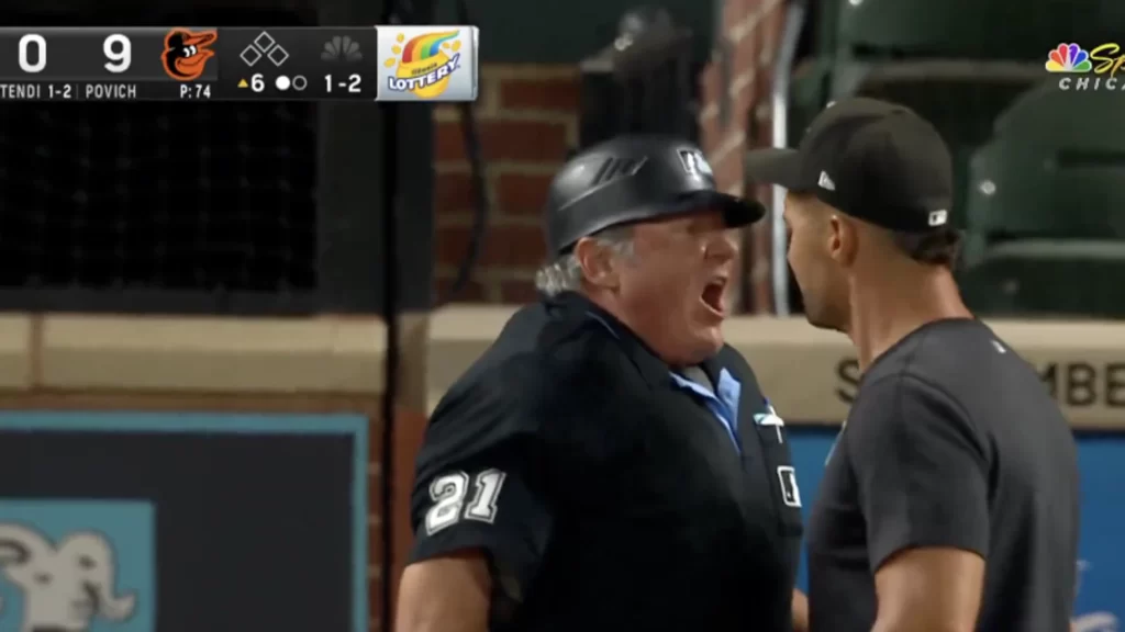 White Sox Manager Grady Sizemore Ejected After Heated Argument With Umpire - Seasports