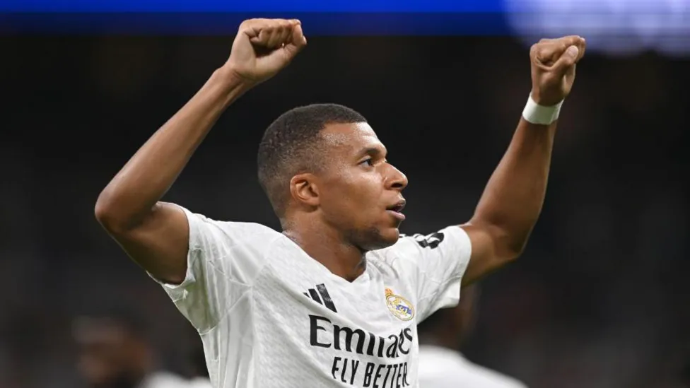 Mbappe Scores First Two La Liga Goals in Real Madrid Victory - Seasports