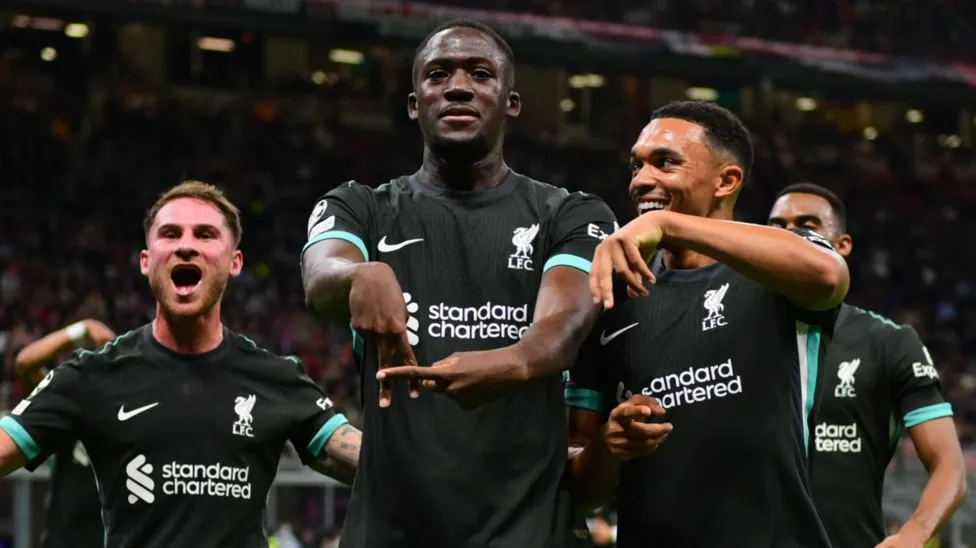 Liverpool Defeat AC Milan in Champions League Return - Seasports